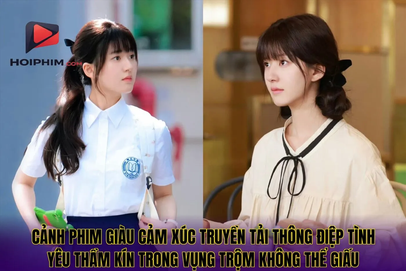 Cảnh phim giàu cảm xúc truyền tải thông điệp tình yêu thầm kín trong Vụng Trộm Không Thể Giấu