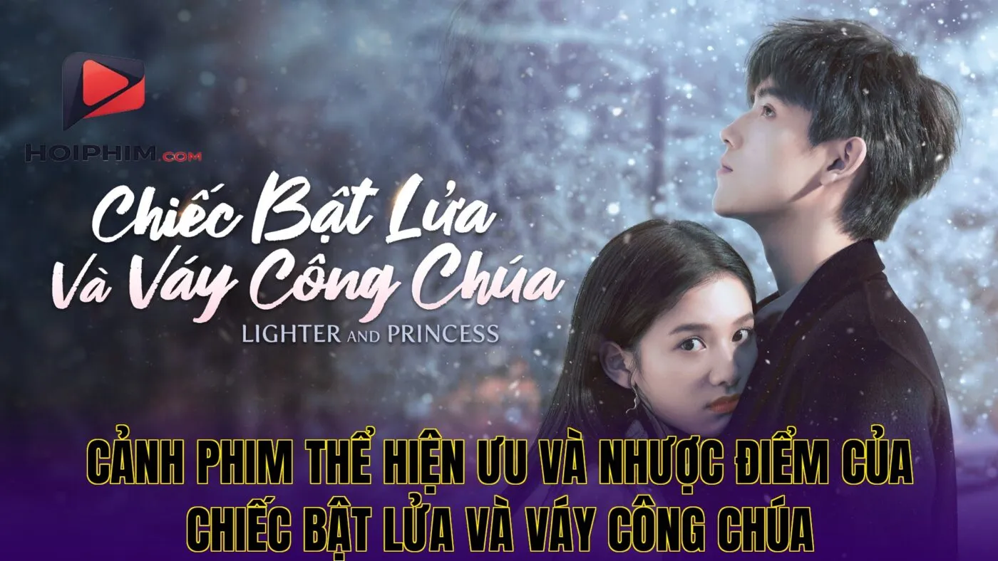Cảnh phim thể hiện ưu và nhược điểm của Chiếc Bật Lửa Và Váy Công Chúa