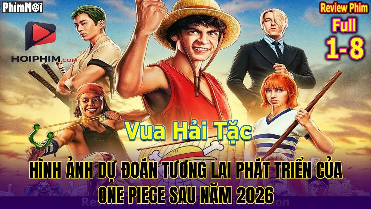 Hình ảnh dự đoán tương lai phát triển của One Piece sau năm 2026