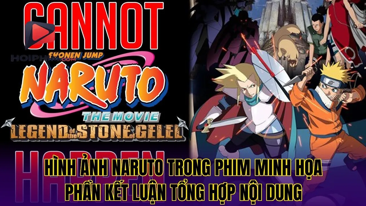 Hình ảnh Naruto trong phim minh họa phần kết luận tổng hợp nội dung