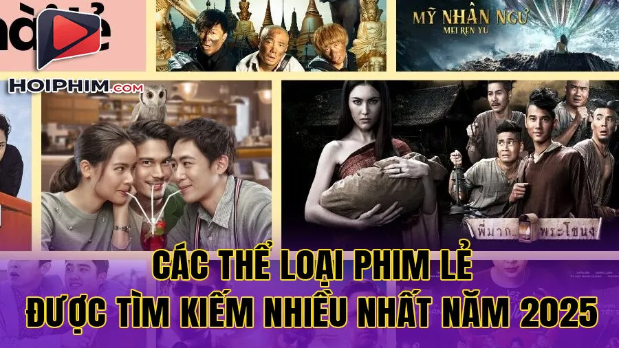Các Thể Loại Phim Lẻ Được Tìm Kiếm Nhiều Nhất Năm 2025