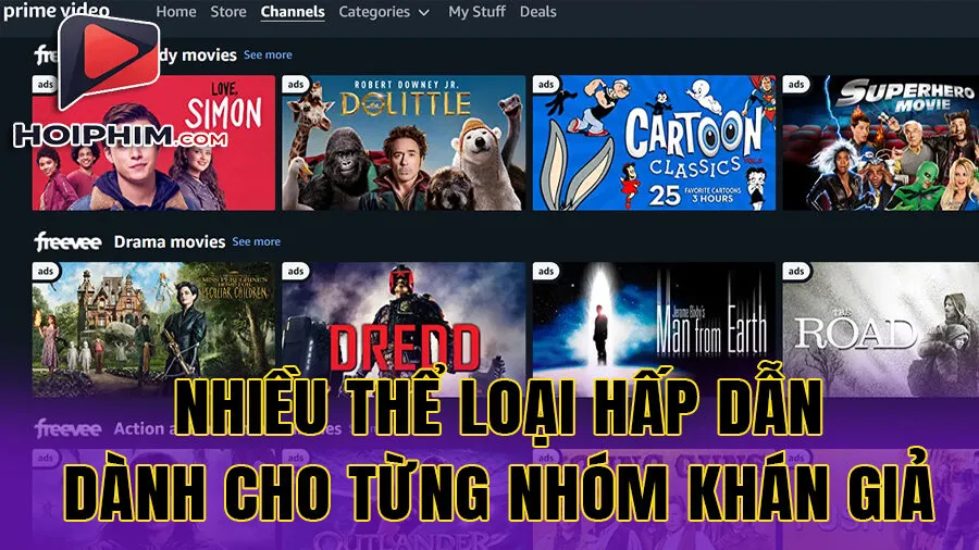 Xem Phim Online Miễn Phí Với Nhiều Thể Loại Hấp Dẫn dành cho từng nhóm khán giả