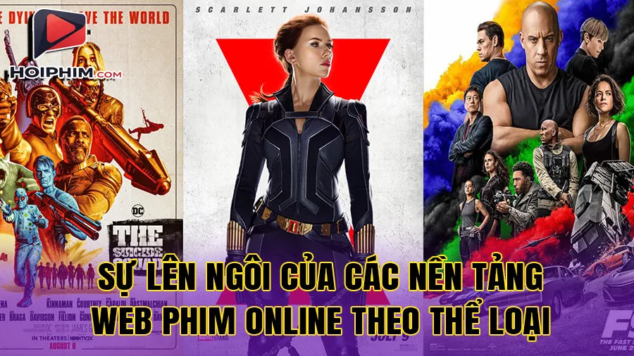Sự lên ngôi của các nền tảng web phim online theo thể loại